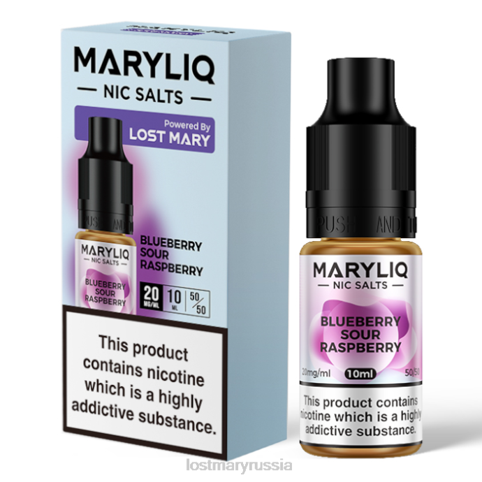 Lost Mary Мэрилик никелевая соль - 10мл черника кислая малина 0R2V207 -LOST MARY Flavors