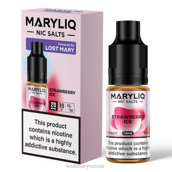Lost Mary Мэрилик никелевая соль - 10мл клубника 0R2V225 -LOST MARY New Flavours